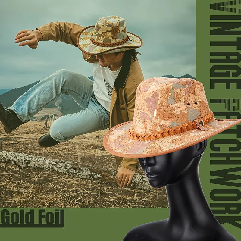 Light Breathable Fashion Cork Cap