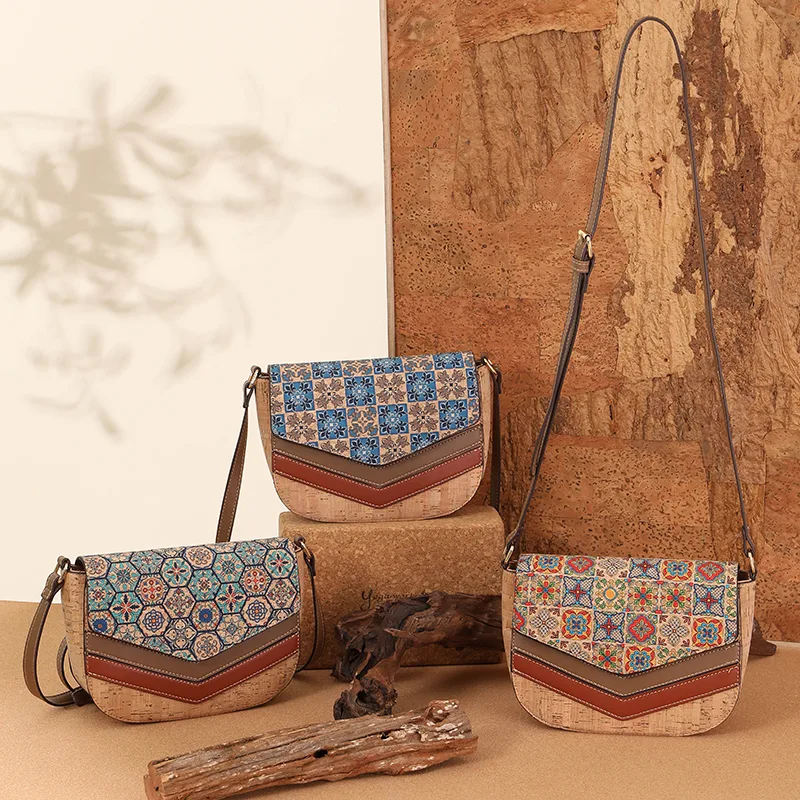 Fashion Casual Daily Cork Sling Bag