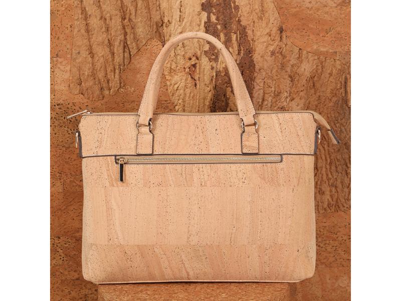 Magna capacitas Cork Handheld Briefcase Bag